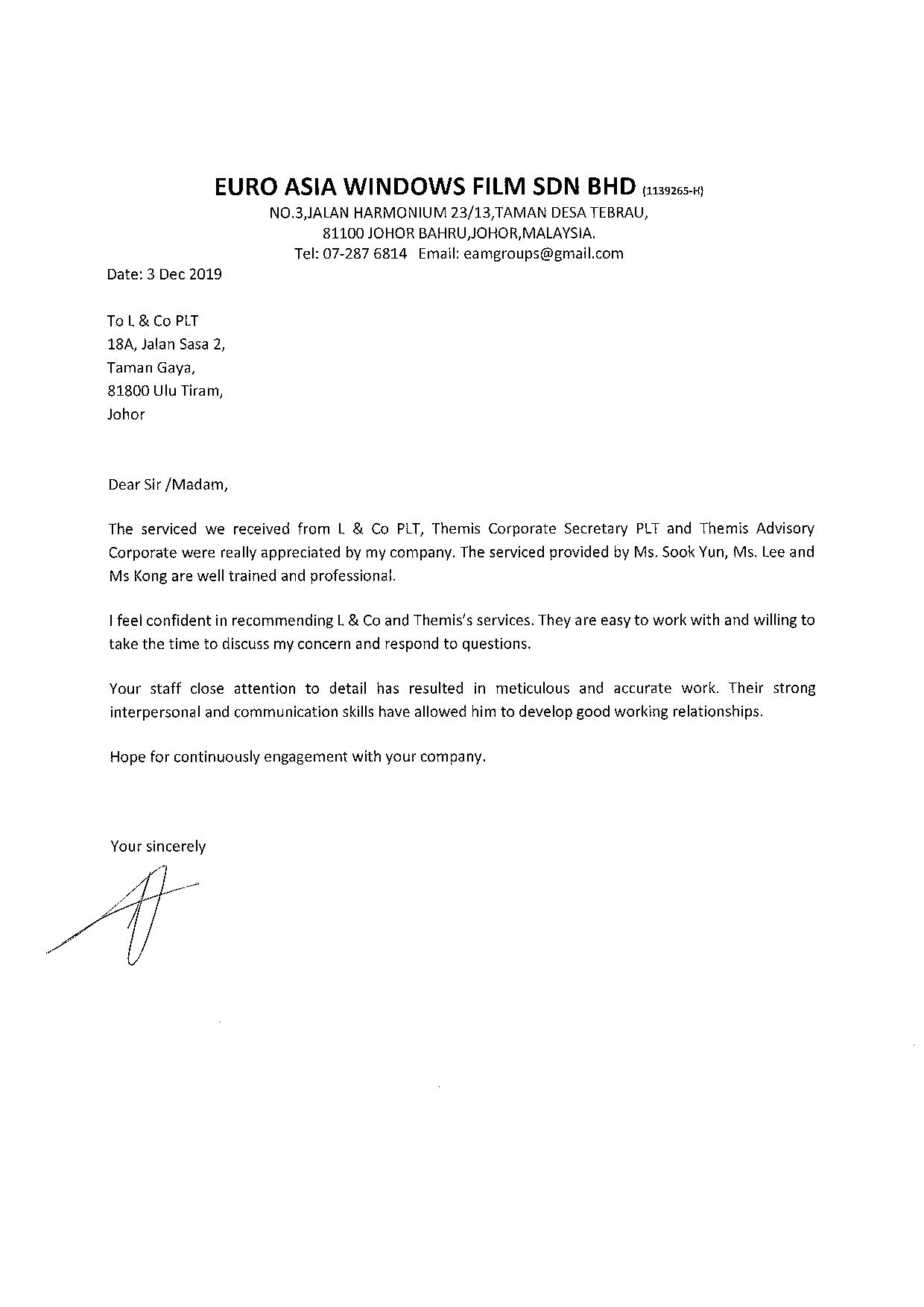 Euro Asia Windows Film Sdn Bhd. Euro Asia Windows Film Sdn Bhd.